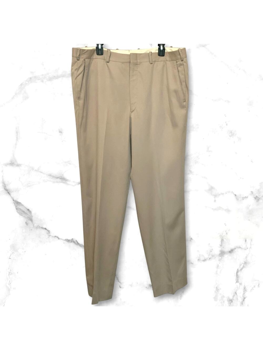 RC Tom James Dress Pants Beige Mens 40x32